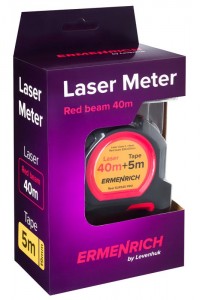 Ermenrich Reel SLR545 PRO Lézeres mérőszalag (Fekete)