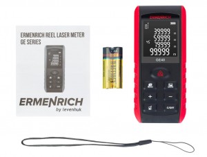 Ermenrich Reel PRO GE40 lézeres mérő (Fekete)