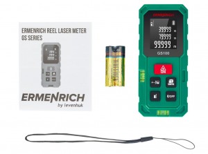 Ermenrich Reel PLUS GS100 lézeres mérő (Zöld)