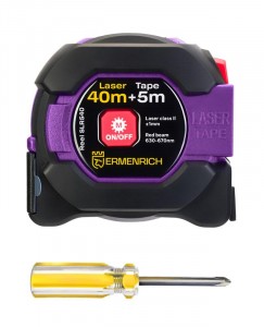 Ermenrich Reel SLR540 Lézeres mérőszalag (Lila)