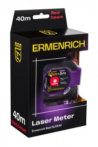 Ermenrich Reel SLR540 Lézeres mérőszalag (Lila)