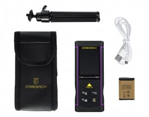 Ermenrich PRO LR100 lézeres mérő, kamerával