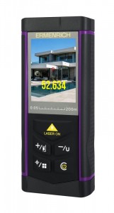 Ermenrich PRO LR200 lézeres mérő, kamerával