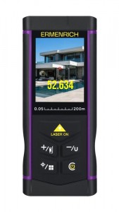 Ermenrich PRO LR200 lézeres mérő, kamerával