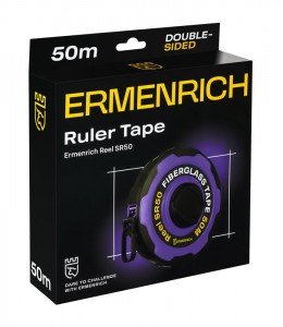 Ermenrich Reel SR50 mérőszalag (Lila)