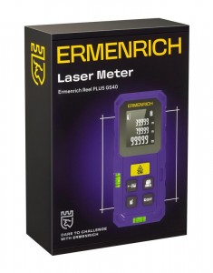 Ermenrich Reel PLUS GS40 lézeres mérő (Lila)