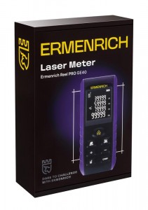 Ermenrich Reel PRO GE40 lézeres mérő (Lila)