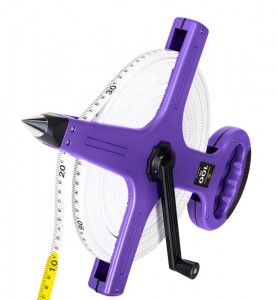 Ermenrich Reel SL100 földmérő mérőszalag (Lila)