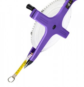 Ermenrich Reel SL100 földmérő mérőszalag (Lila)