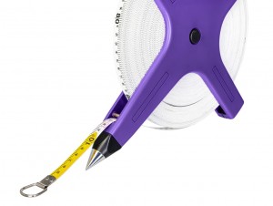 Ermenrich Reel SL100 földmérő mérőszalag (Lila)