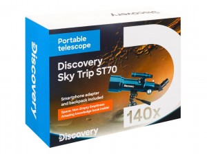 Discovery Sky Trip ST70 teleszkóp és könyv