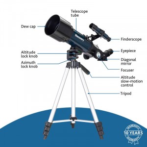 Discovery Sky Trip ST70 teleszkóp és könyv