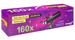 Levenhuk Blitz 80s PLUS teleszkóp