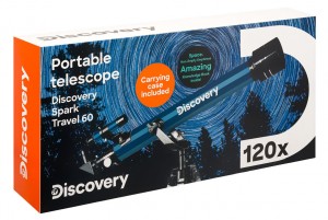Discovery Spark Travel 60 teleszkóp Angol könyvvel