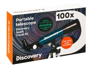 Discovery Spark Travel 50 teleszkóp Angol könyvvel
