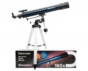 Discovery Spark 809 EQ teleszkóp Magyar könyvvel