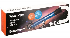 Discovery Spark 809 EQ teleszkóp Magyar könyvvel