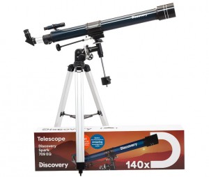 Discovery Spark 709 EQ teleszkóp Magyar könyvvel