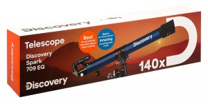Discovery Spark 709 EQ teleszkóp Magyar könyvvel