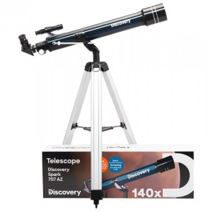 Discovery Spark 707 AZ teleszkóp Magyar könyvvel