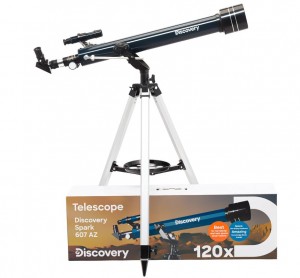 Discovery Spark 607 AZ teleszkóp Magyar könyvvel