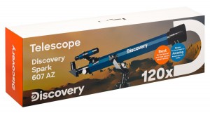 Discovery Spark 607 AZ teleszkóp Magyar könyvvel