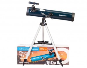 Discovery Sky T76 teleszkóp könyvvel