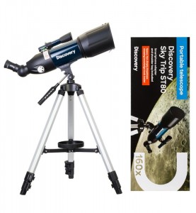 Discovery Sky Trip ST80 teleszkóp és könyv