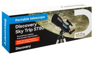 Discovery Sky Trip ST80 teleszkóp és könyv