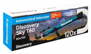 Discovery Sky T60 teleszkóp könyvvel