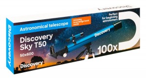 Discovery Sky T50 teleszkóp könyvvel