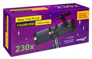 Levenhuk Blitz 114s PLUS teleszkóp