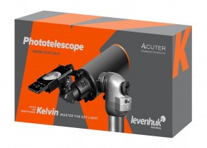 Levenhuk Kelvin MAK90 AZ GOTO Wi-Fi fototeleszkóp