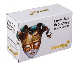 Levenhuk Broadway 325N színházi látcső (arany, LED-lámpával ellátott lornyon)