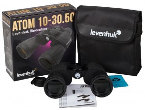 Levenhuk Atom 10-30x50 kétszemes távcső