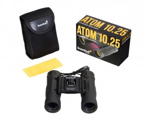 Levenhuk Atom 10x25 kétszemes távcső