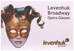 Levenhuk Broadway 325F színházi látcső (arany, LED-fénnyel és lánccal)