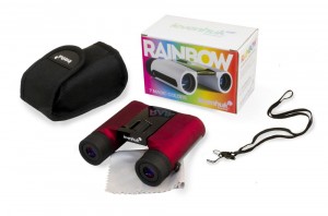 Levenhuk Rainbow 8x25 Vörös Bogyó távcső