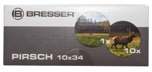 Bresser Pirsch 10x34 kétszemes távcső