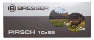 Bresser Pirsch 10x26 kétszemes távcső (73031)