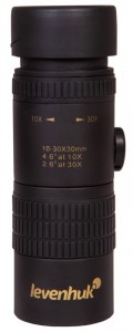 Levenhuk Atom 10–30x30 egyszemes távcső (74096)