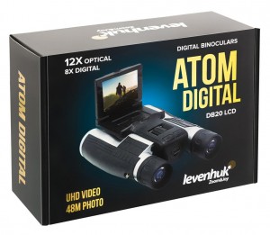 Levenhuk Atom Digital DB20 LCD kétszemes távcső