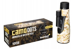 Levenhuk Camo 10x56 egyszemes távcső irányzékkal (Pixel)