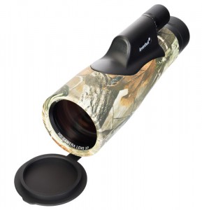 Levenhuk Camo 10x56 egyszemes távcső irányzékkal (Fenyő)