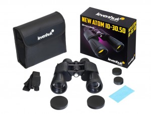 Levenhuk New Atom 10–30x50 kétszemes távcső