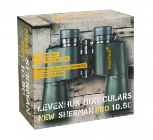 Levenhuk New Sherman PRO 10x50 kétszemes távcső