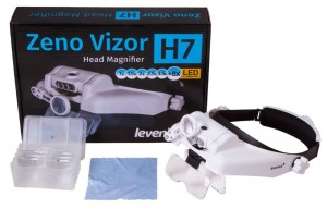 Levenhuk Zeno Vizor H7 fejre rögzíthető nagyító