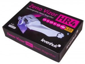 Levenhuk Zeno Vizor HR4 fejre rögzíthető, tölthető nagyító