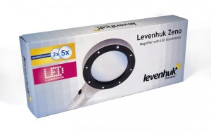 Levenhuk Zeno 400 LED-lámpás nagyító, 2/4x, 88/21 mm, fém