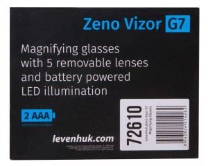 Levenhuk Zeno Vizor G7 nagyítószemüveg